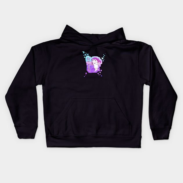 Running Komi-san Kids Hoodie by PowerSurgeX1